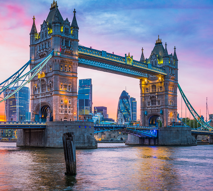 London city skyline